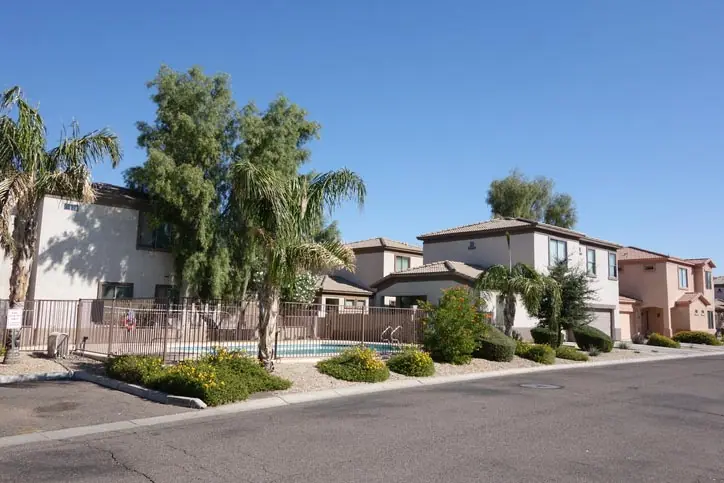 Residential neighborhood in Arizona.